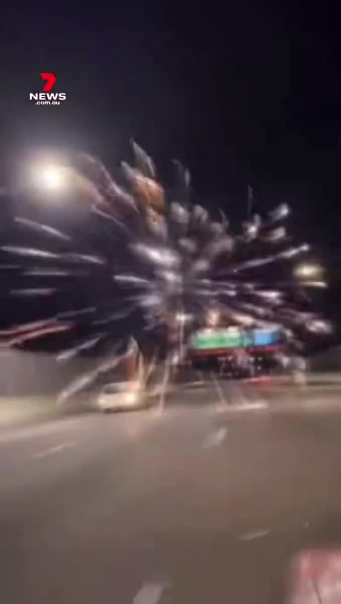 Fireworks over the Gateway Bridge, Brisbane