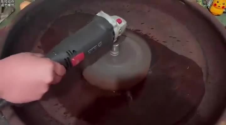 There's a guy who makes industrial-strength Beyblades that burst into flames when they spin