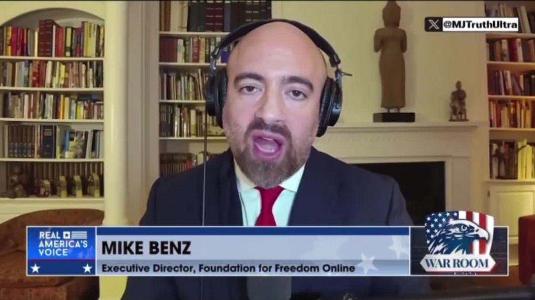 Mike Benz:  “Pam Bondi You Can Walk Down The Hallway Tonight, and Make Those Files Public”