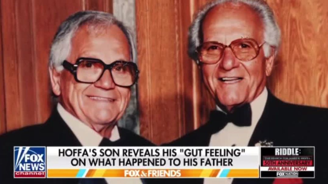 Son of Jimmy Hoffa asks President Trump to release the Hoffa files