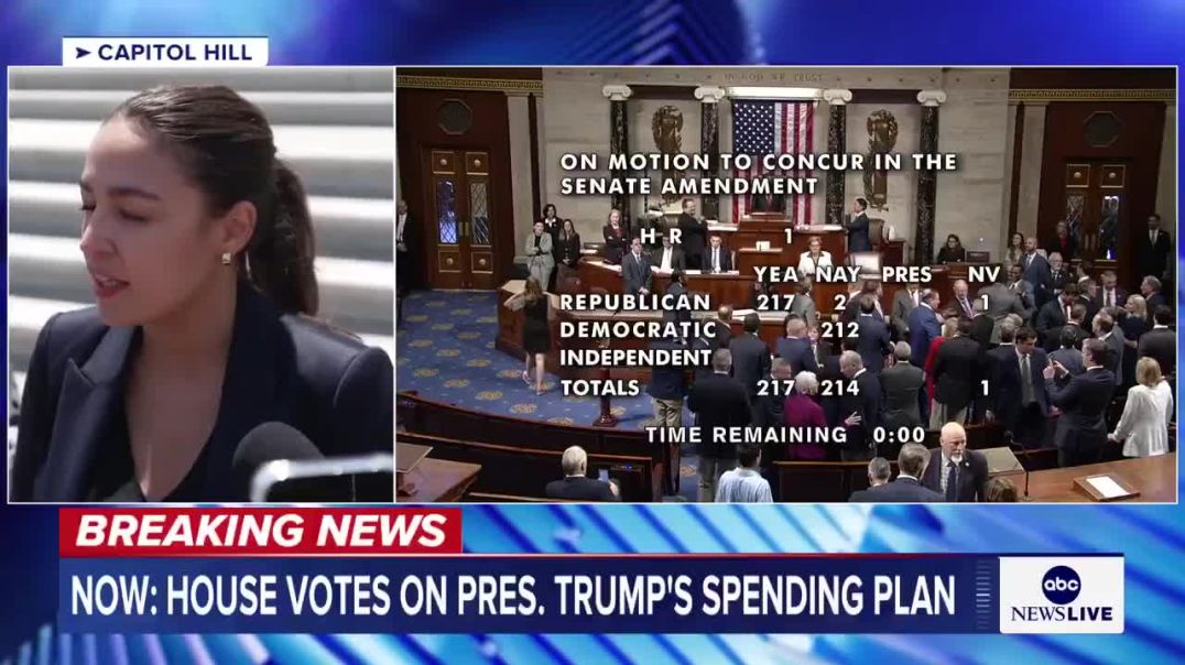 AOC:  This is the saddest day in American history 🤣