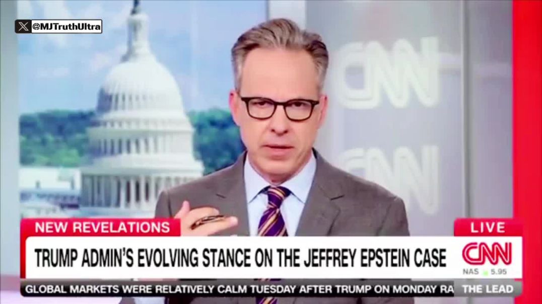 Jake Tapper demands President Trump release the Epstein Files, his autopsy, and the Report on his death — “Americans are being played for fools.”   CNN is cashing checks they think will never be accou