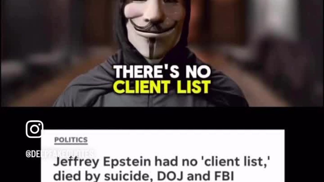 Anonymous: What happened with the Epstein memo?