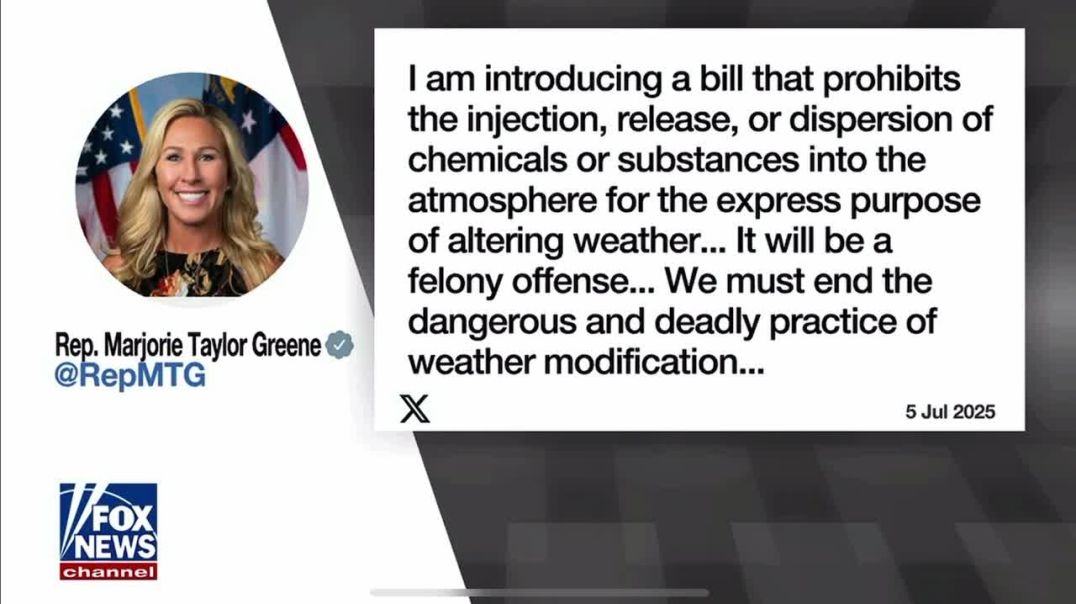 💥 WOW. Fox News just did an entire segment on Cloud Seeding and weather modification, going as far as to acknowledge the fact that it was occurring around the time of the Texas floods.