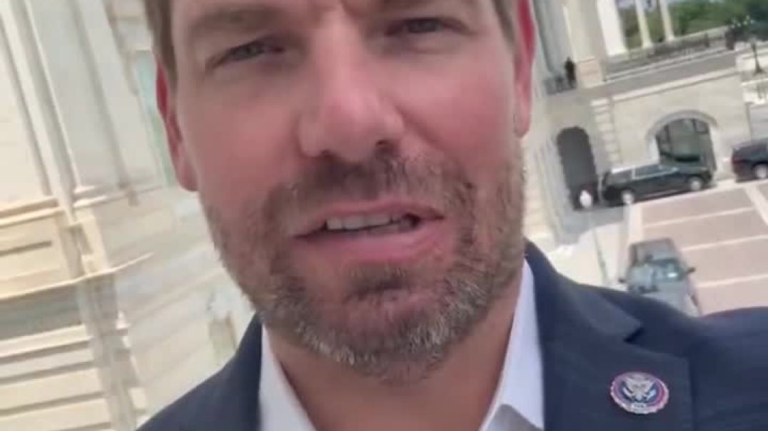 Eric Swallows says Republicans are blocking the release of Epstein files to Protect Trump, by voting against a Democratic amendment to include it in this week's bills.