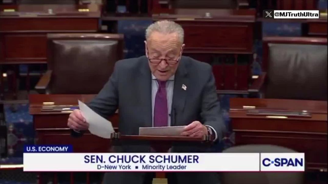 Chuck Schumer demands Trump release the Epstein Files by August 15, or else.. 😅