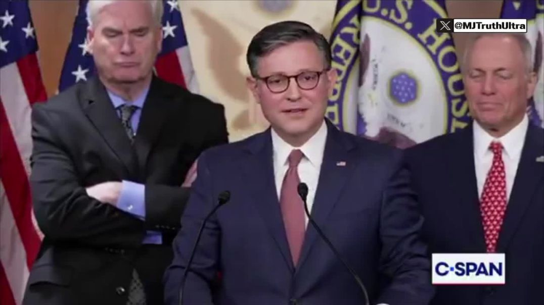 Speaker Mike Johnson:   "I don't understand Thomas motivation… (re: Epstein) I really don't.