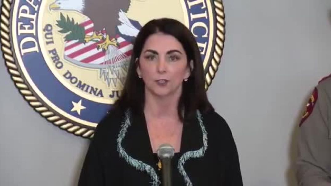 Yikes…. How long should they be jailed?  Acting U.S. Attorney Nancy Larson announces attempted murder charges against ten individuals involved in a coordinated attack on ICE officers in Alvarado, Texa