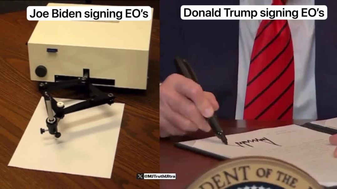 There is a Constitutional Reason why Donald Trump signs everything, by hand.  Donald Trump has NEVER used an autopen for EO’s or legislation.