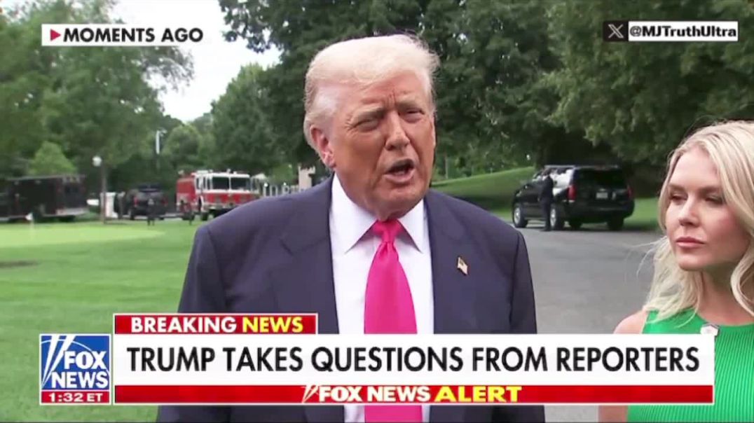 Reporter:  Did Bondi tell you your name is in the Epstein Files?  Trump:  No… she gave us a quick briefing.