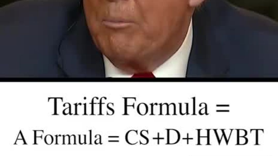 Hack Reporter: Can you explain how you calculated your latest rounds of Tariff… is there a formula?