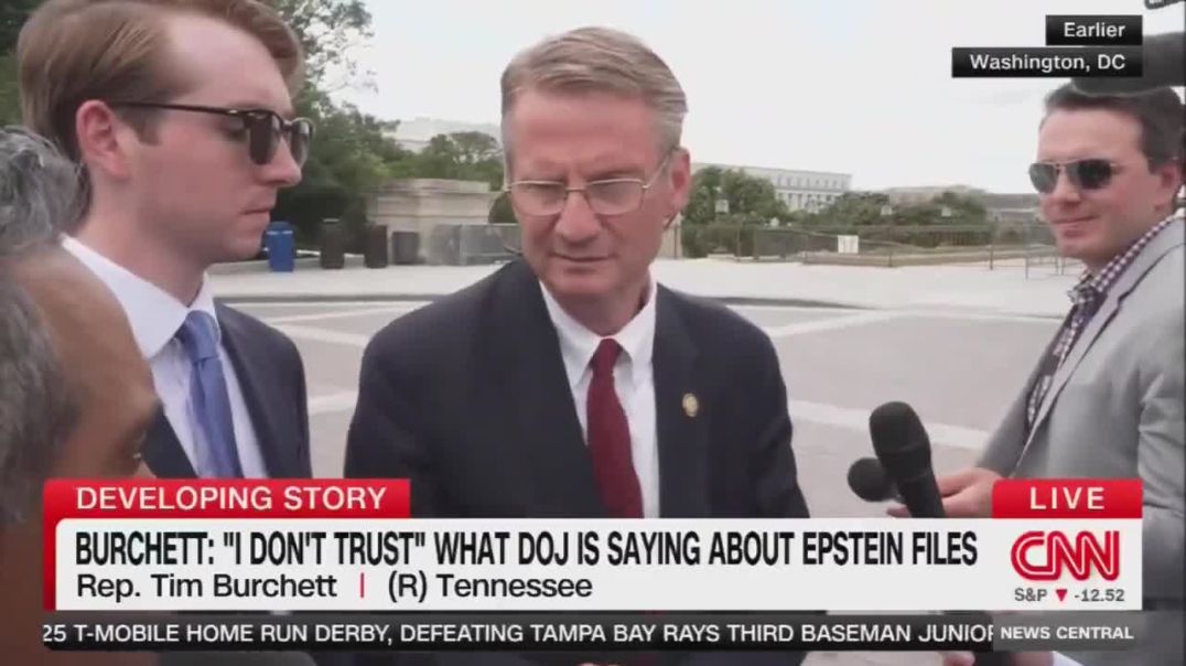 Rep. Tim Burchett says whoever is found guilty of crimes against children in the Epstein Files should be HUNG IN PUBLIC.
