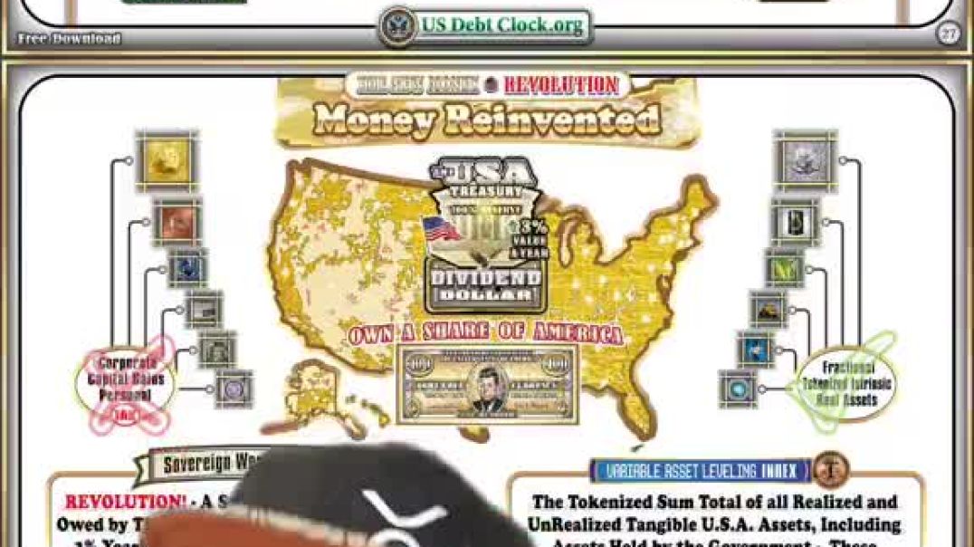 📢 July 4th wasn’t just Independence Day… it was a signal.  The US Debt Clock dropped a Declaration against the Fed. Then it led us to a 34-page red pill PDF - The New Money Revolution.