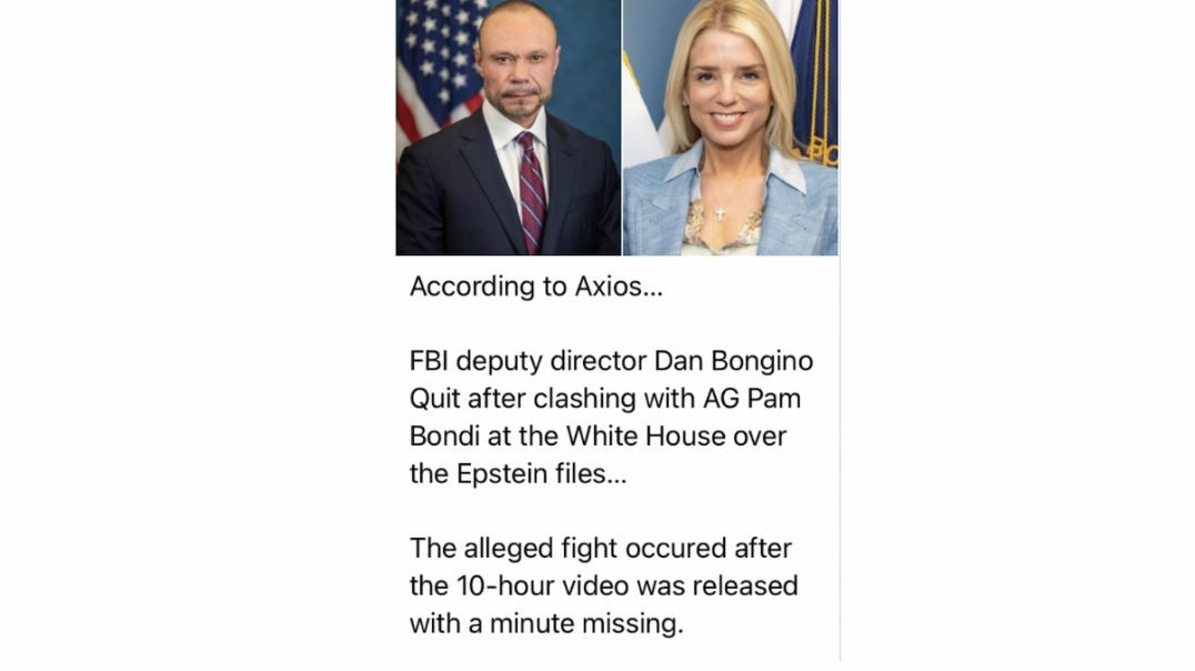 Oooo it’s getting Spicy..  John Solomon Scoop - “Big Surprises are on the way in terms of Accountability - Kash staying, Bongino Unknown