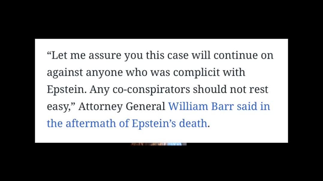 Epstein the missing link?