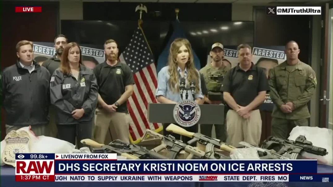 Kristy Noem says she’s had conversations with 5 other Republican Governors to Build an Alligator Alcatraz in each of their states… more info coming soon..