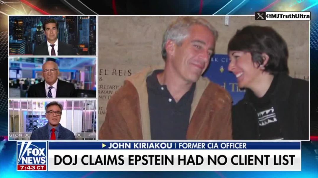 Always a possibility…  Former CIA Officer John Kiriakou says the Deep State “probably DESTROYED” the EPSTEIN FILES