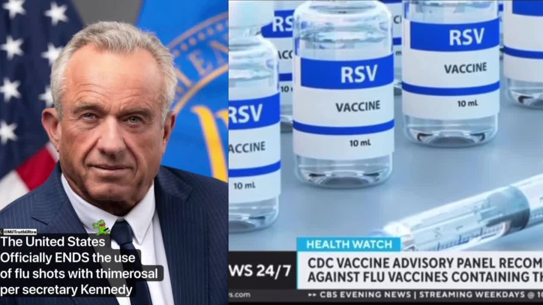 WINNING 🏆   The United States ends flu shots with thimerosal over concerns it Causes Autism in Children