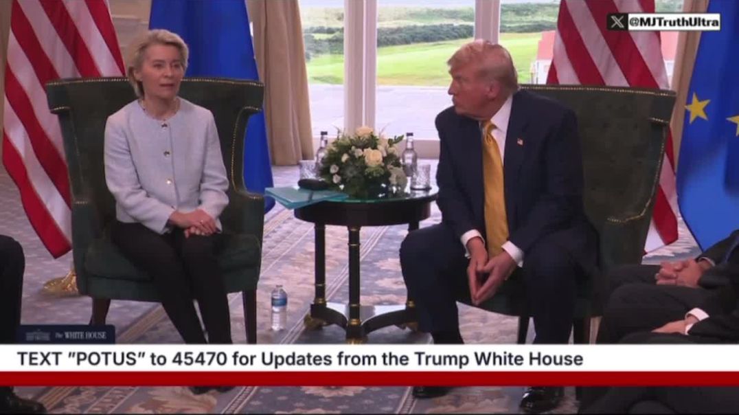 Part 6: President Trump straight up embarrassed Ursula von der Leyen after she gave a piss poor response to their mass-immigration problem