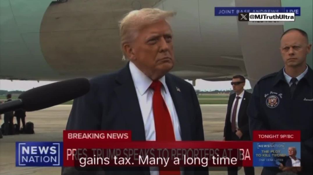 President Trump says he is looking at a Bill that aims to completely eliminate Capital Gains Tax from Home Sales