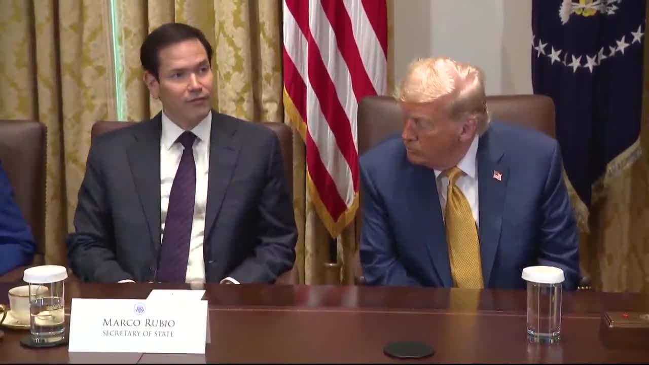 Sec. Rubio gives a monster list of recent Trump admin foreign policy wins:   - Prevented a war between Indian and Pakistan - NATO at 5% - Peace Deal between DRC and Rwanda - Ended 12-Day War...