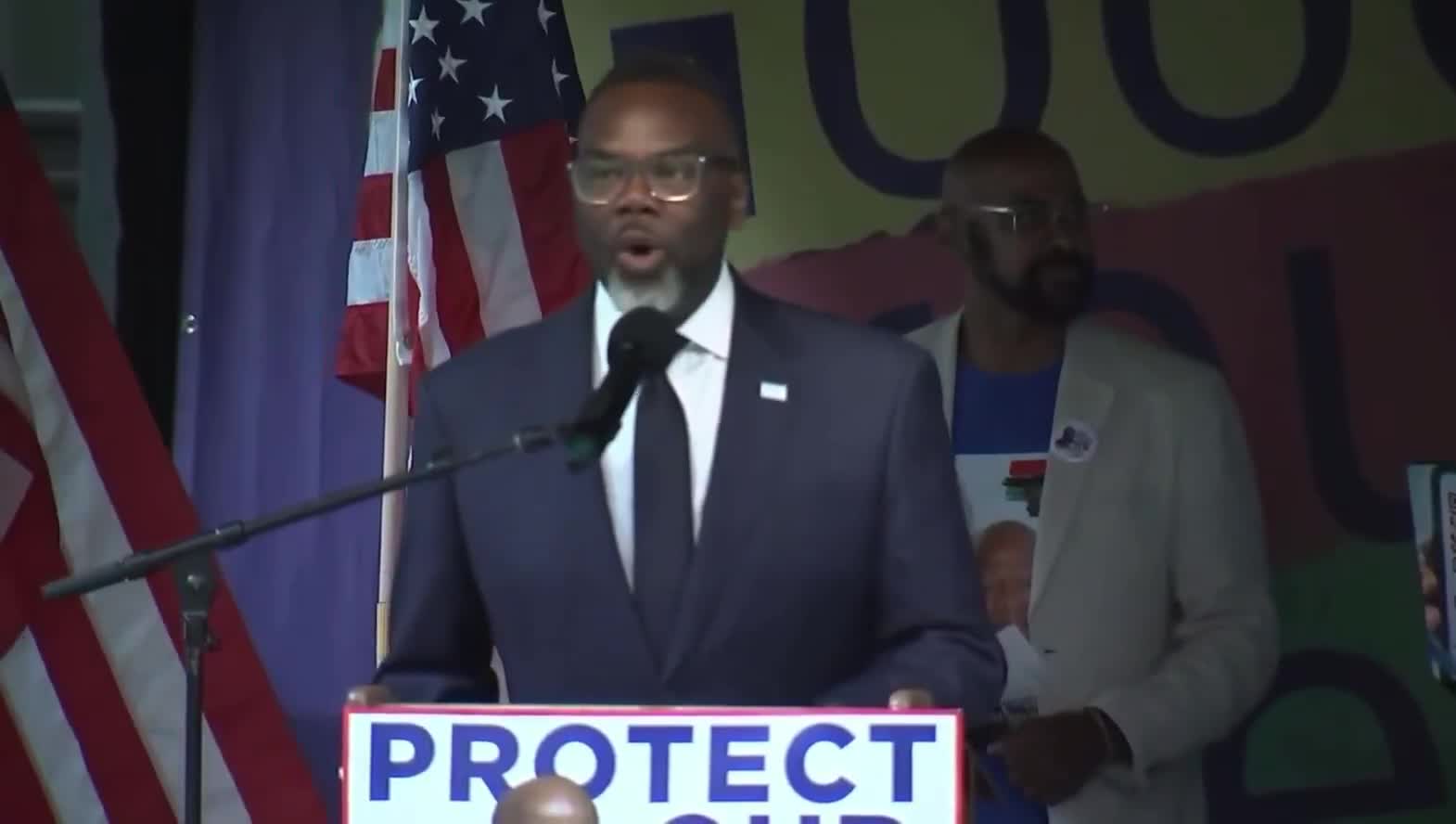Chicago Mayor Brandon Johnson: 