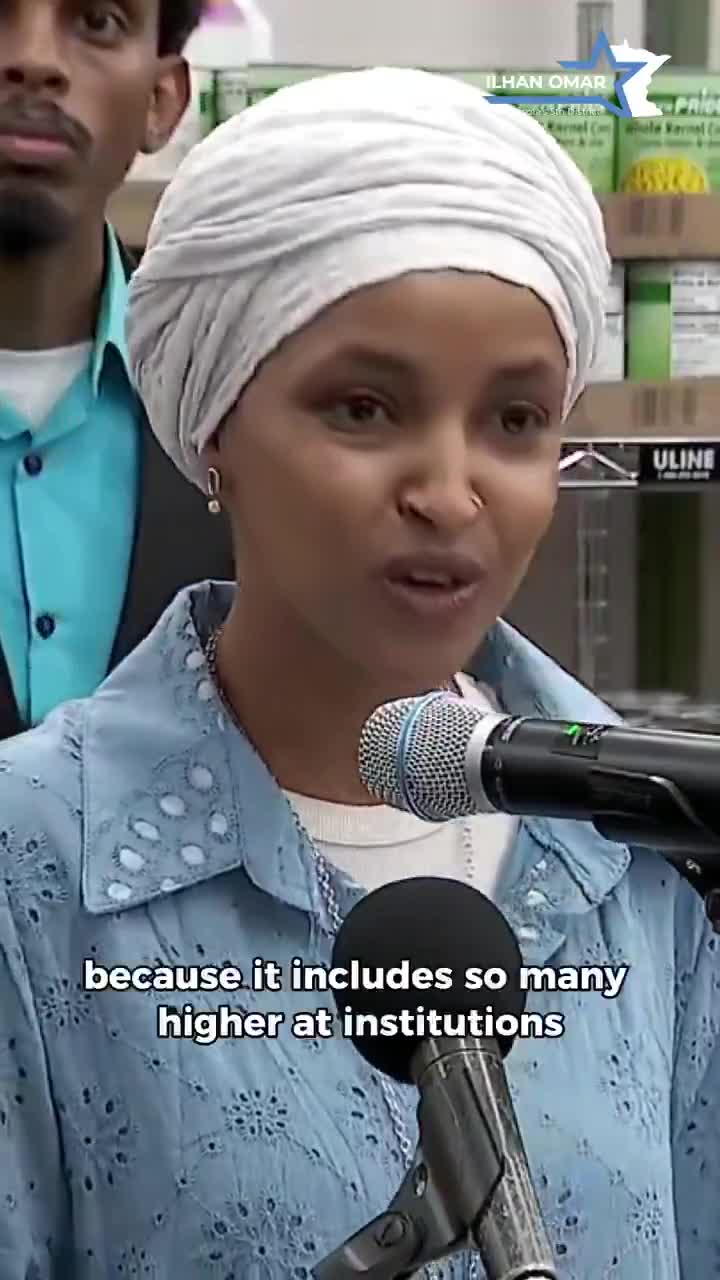 Ilhan Omar is having a panic attack over the new ICE funding