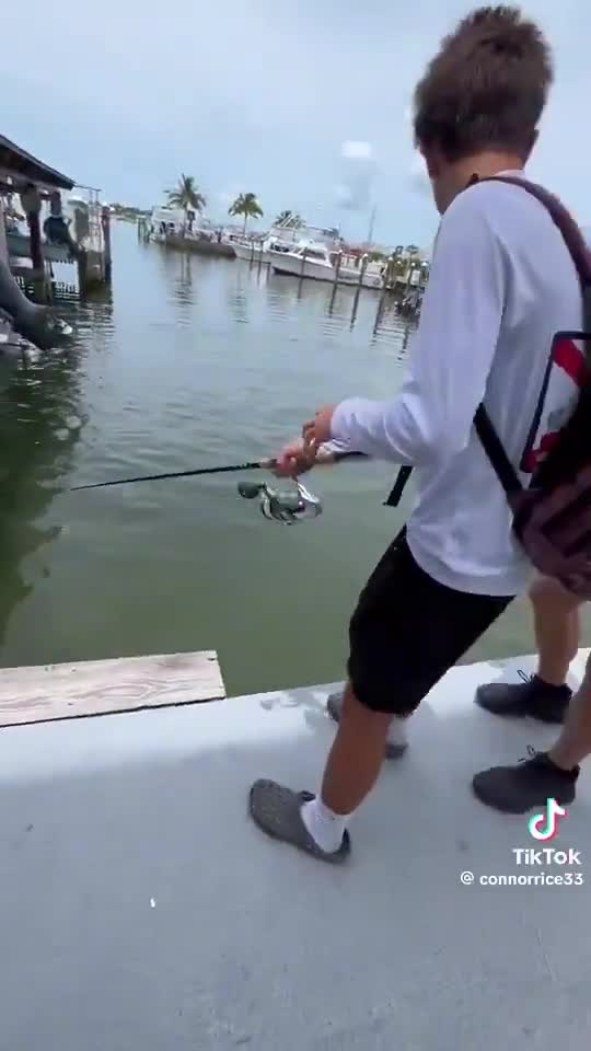2 grown men rough up a young boy for fishing in a no fishing zone. Thoughts?