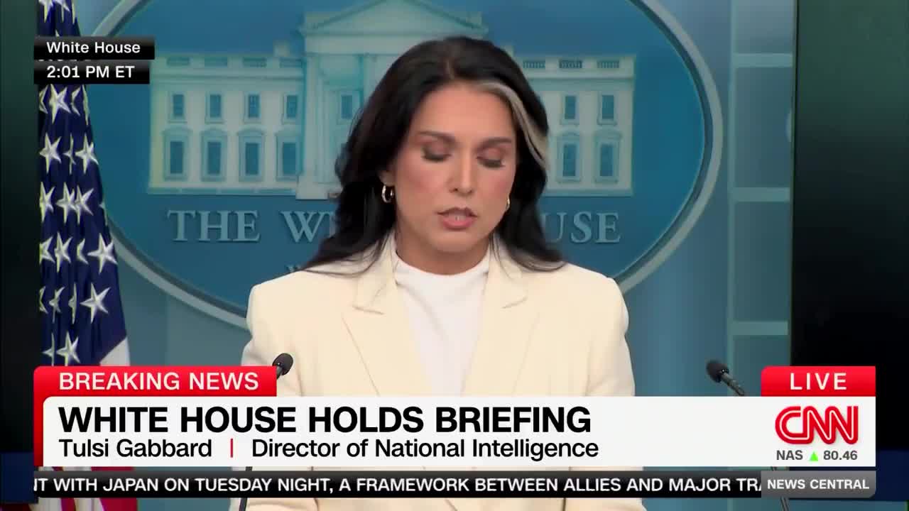 CNN cuts away from DNI Gabbard as she details intelligence implicating Obama in fabricating Russiagate