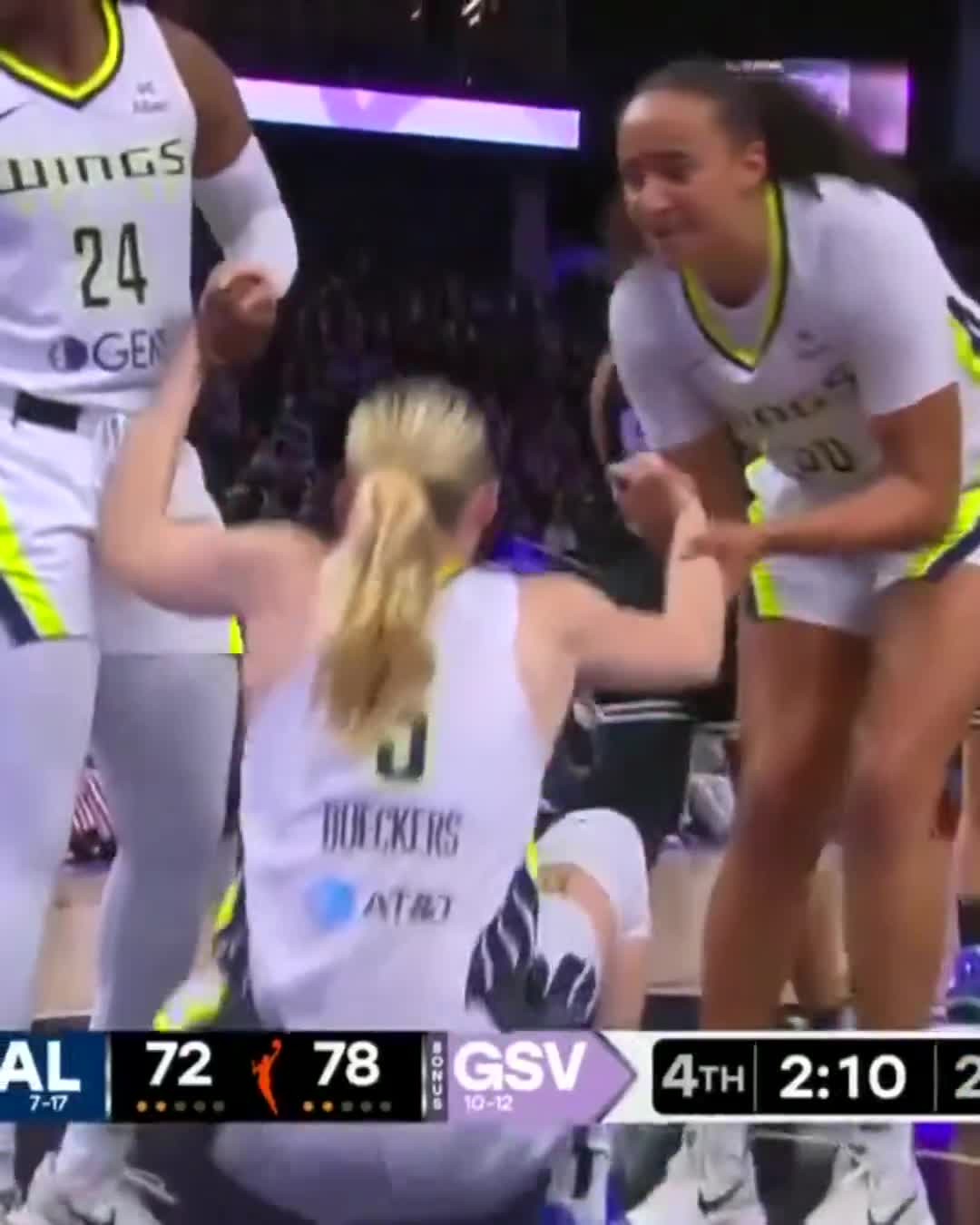 Paige STILL got the bucket 😤