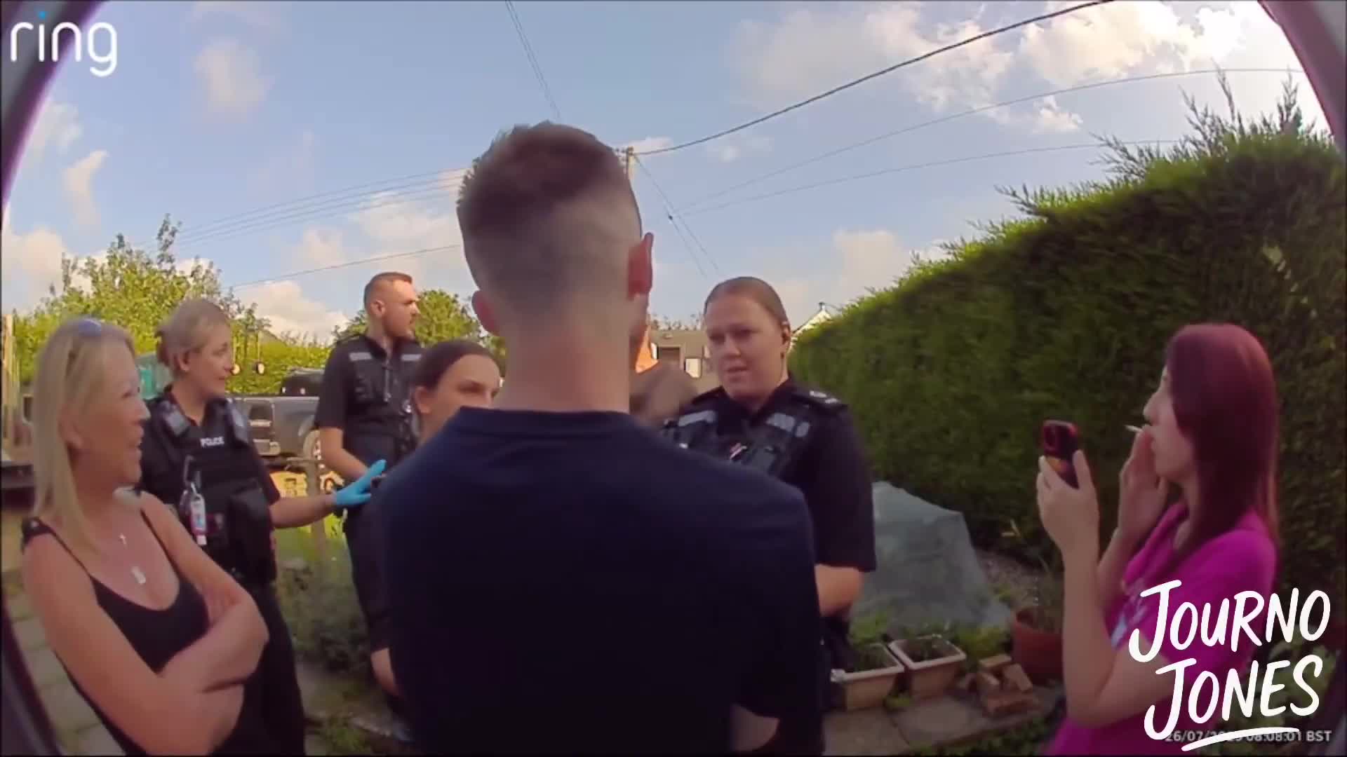🚨🇬🇧 British Activist & Independent Citizen Journalist James Harvey has his house searched & is arrested by Police this morning for a Social Media Post  The UK is the New Nor...