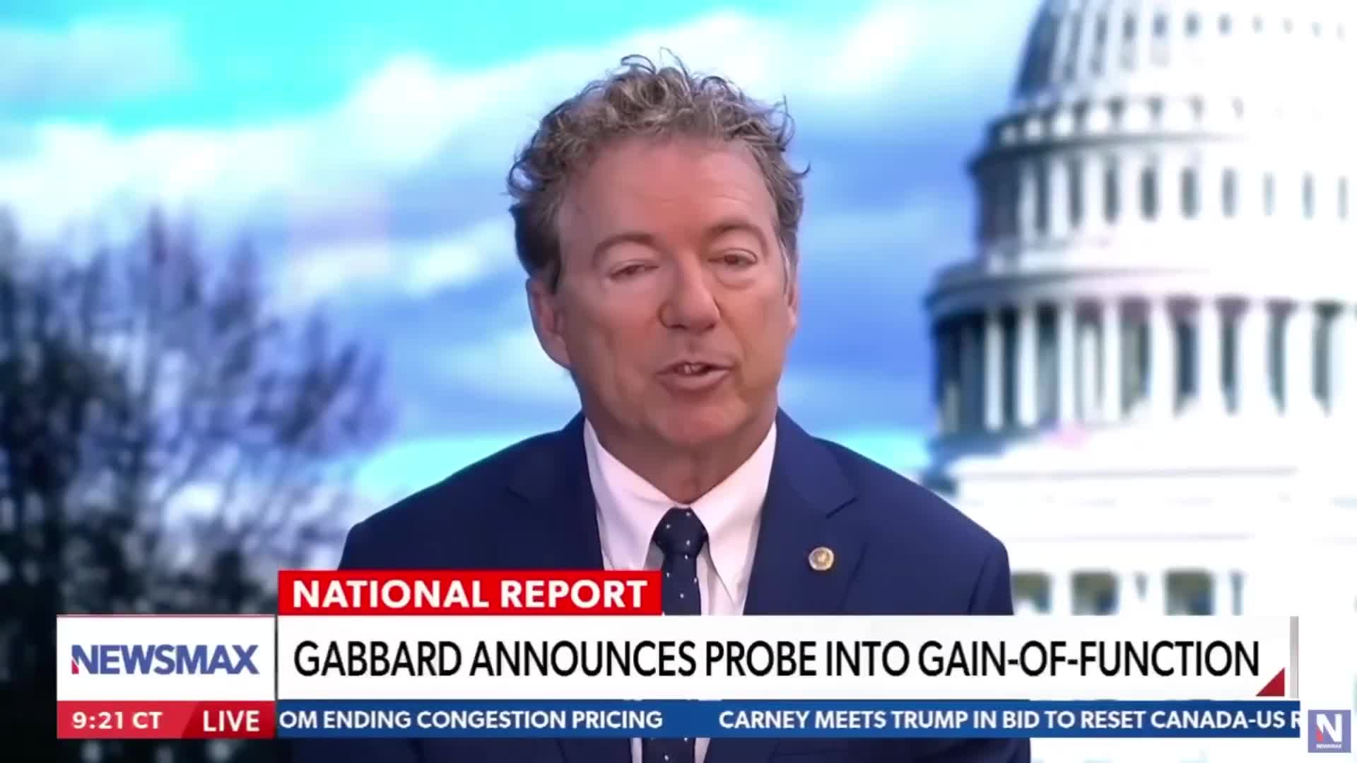 Sen. Rand Paul says new documents reveal Dr. Anthony Fauci was aware that Gain-of-Function research could be the cause of the COVID-19 pandemic, and Dr. Fauci will be forced to testify under...