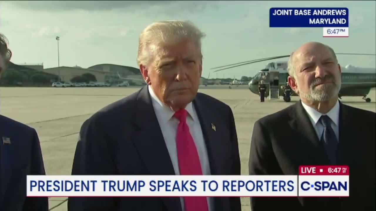 BREAKING: President Trump on the Epstein Files:  