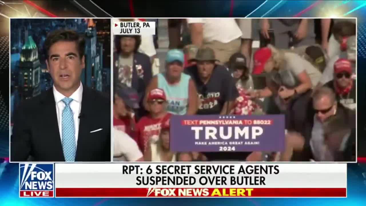 🚨BREAKING: Six Secret Service agents present or otherwise connected to the Buttler, PA assassination attempt on President Trump's life, have been SUSPENDED. The news breaks nearly one yea...