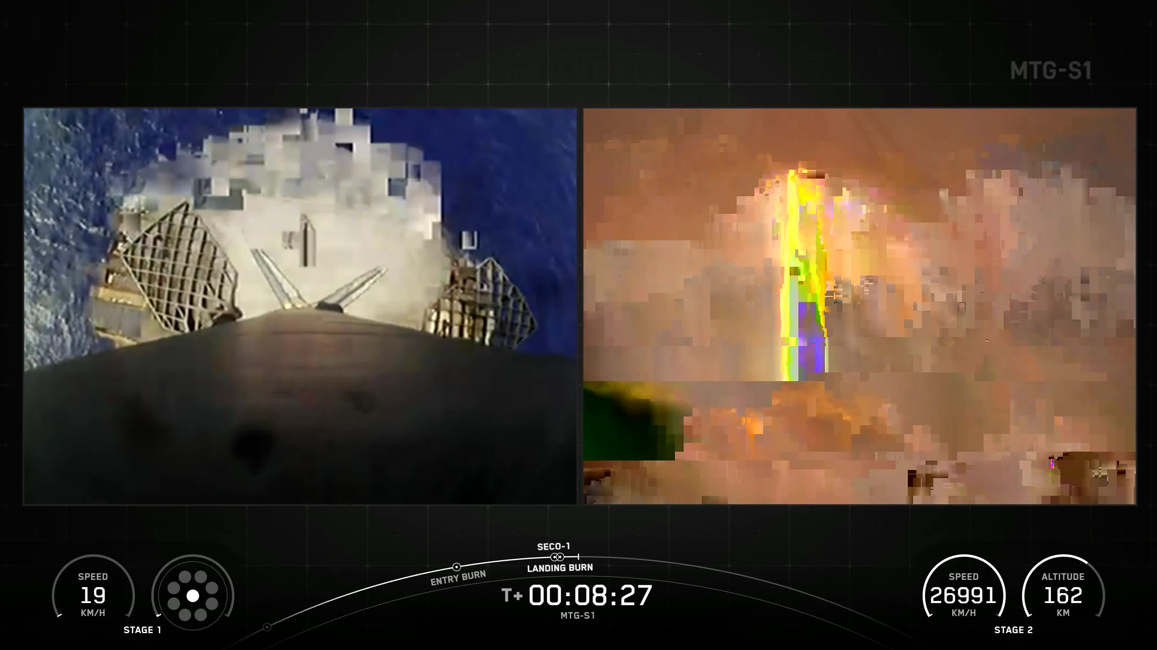 Falcon 9’s first stage has landed on the Just Read the Instructions droneship