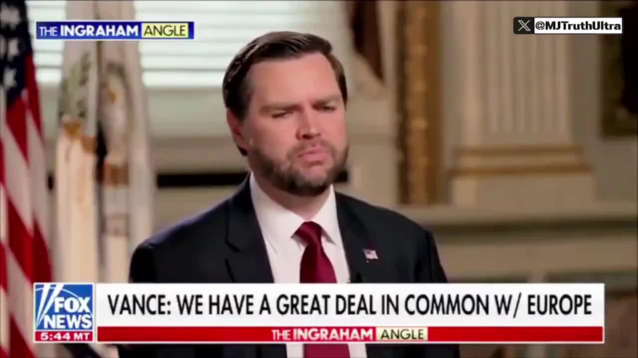 Vice President JD Vance warns Europe it's engaging in 