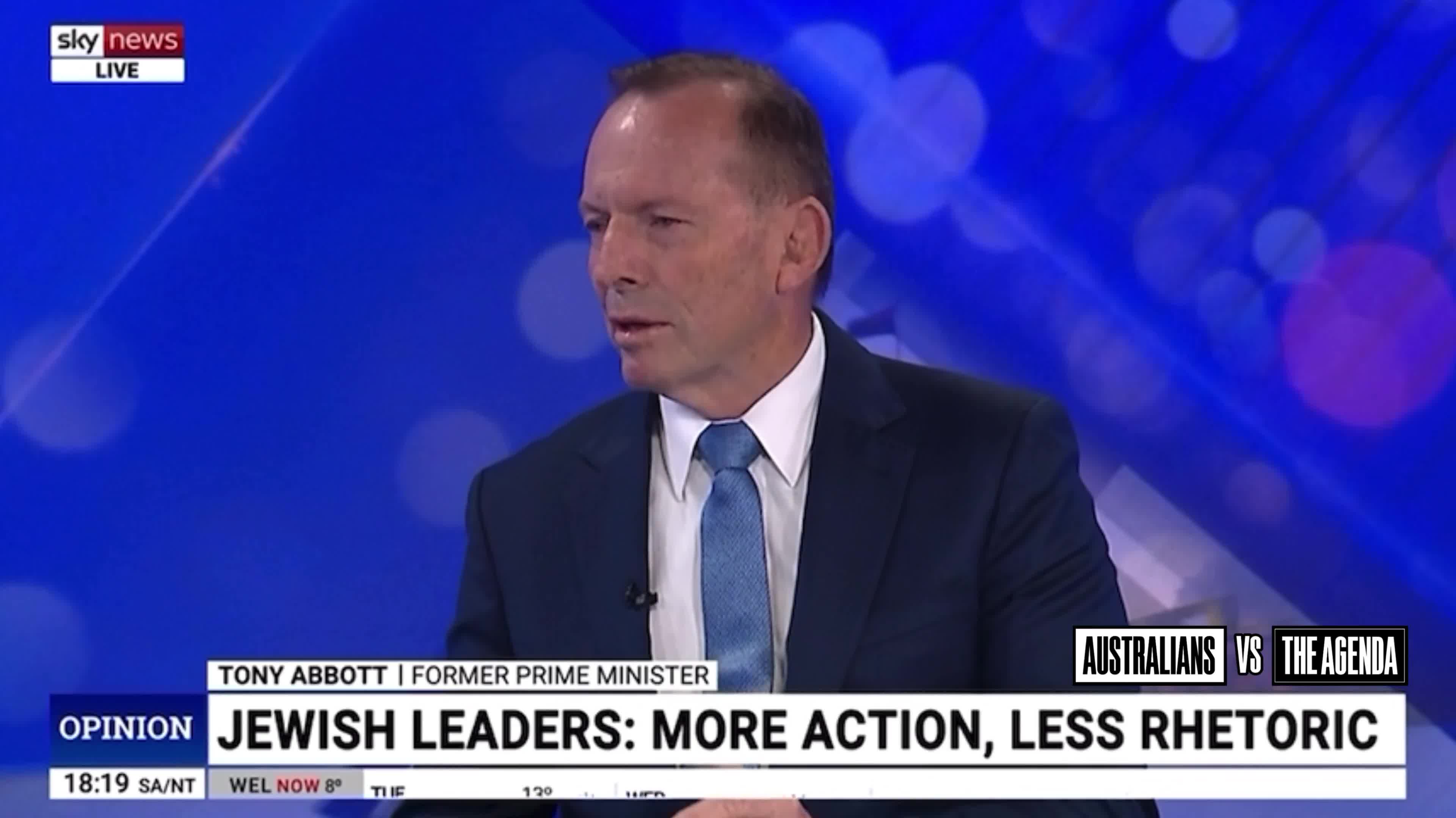 Former Prime Minister Tony Abbott says “we don’t need new laws” — the government just needs to do to the pro-Palestinian protestors “what they did to the freedom protestors.”