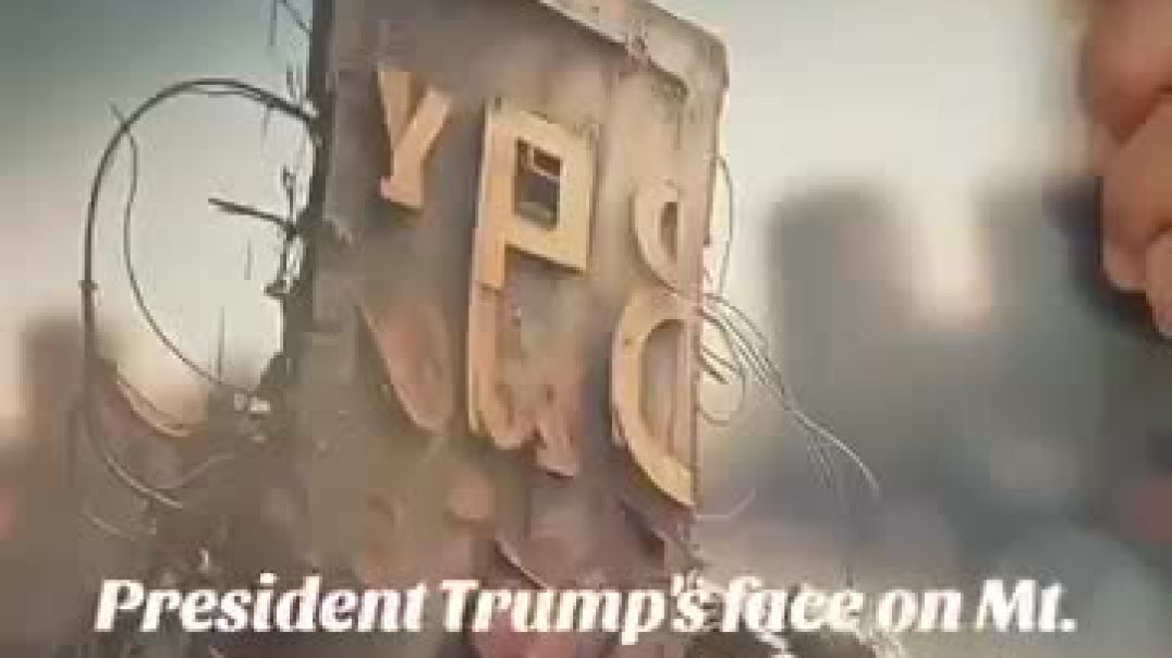 GENE HO - PRESIDENT TRUMP'S FACE ON MOUNT RUSHMORE!