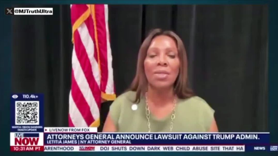 New York AG Letitia James just announced she is suing President Trump for taking Illegal Aliens off of SNAP
