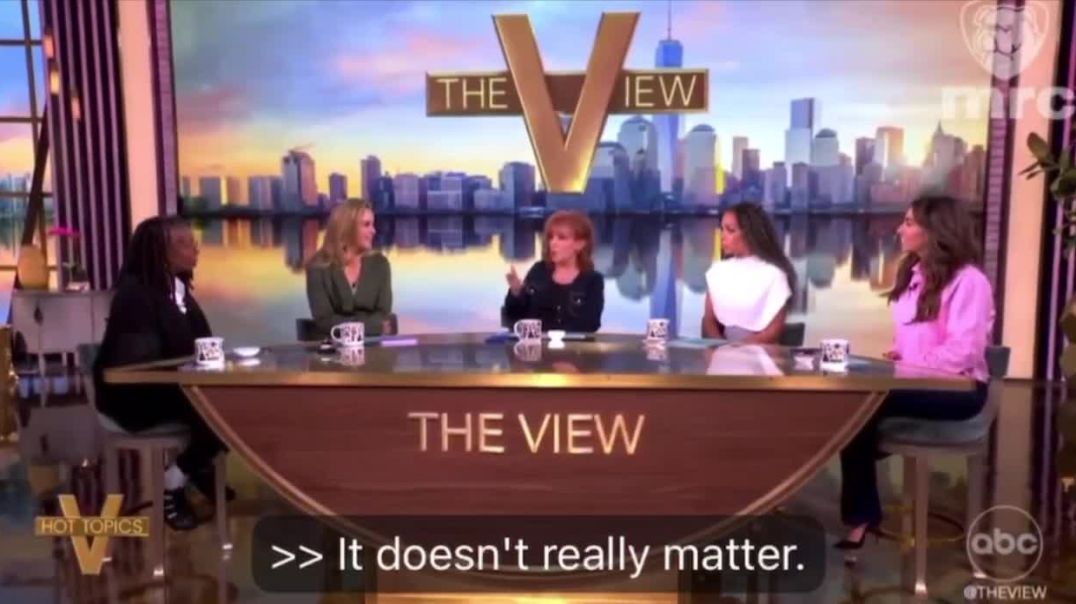 Some Good News…  The View is going on “Hiatus”  “We only have one more show after this.”