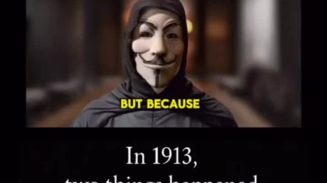 1913 Undid 1776 Two quiet acts of Congress overturned everything our founders fought for.