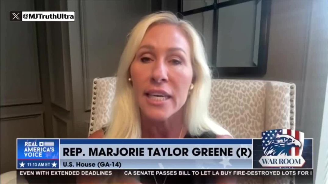 🚨 Marjorie Taylor Greene sounds the alarm on “The Genius Act”
