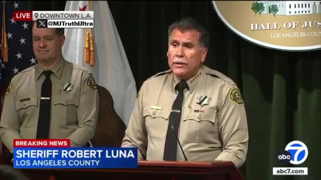 Part 1: LASD Sheriff Robert Luna, who’s family migrated here Illegally, wants to reassure the Illegal Alien Population in LA they are safe..