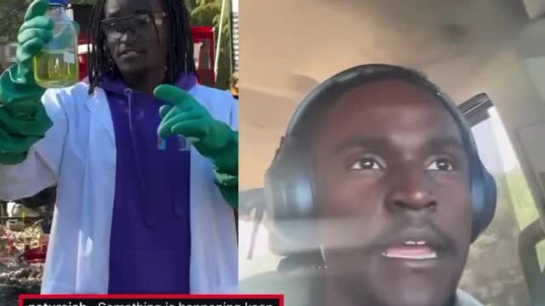 Very Disturbing…  Young Atlanta Man, Julian Brown, invented a machine that turned plastic into gasoline
