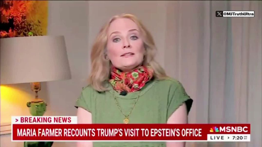 After nearly 20 years of silence,  Maria Farmer has summoned the Strength to tell the World that Trump is a Pedo now 🤣