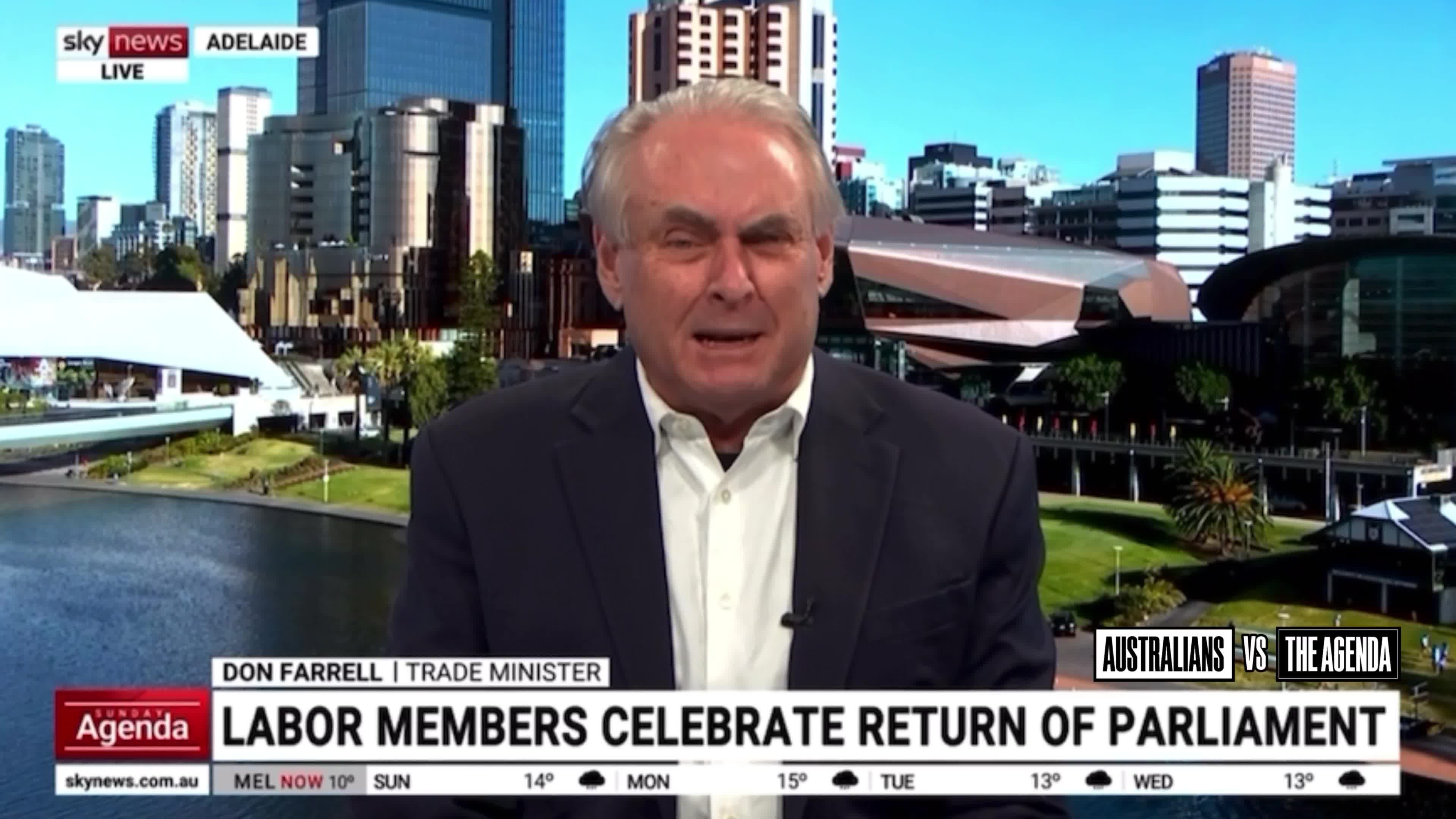 Trade Minister Don Farrell responded to questions about whether 21-year-old Senator Charlotte Walker is too young for Parliament, saying:  “It’s good to have a young person focused on is...