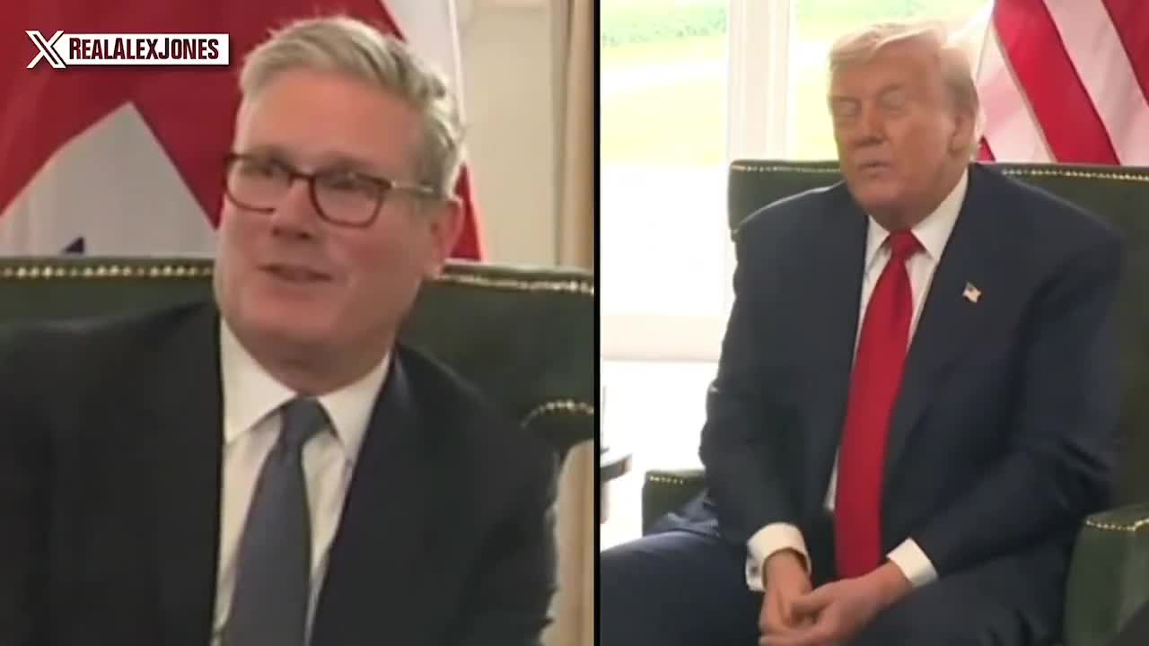 VIDEO: President Trump Destroys UK PM Kier Starmer On The Fraud Of Windmills, To His Face