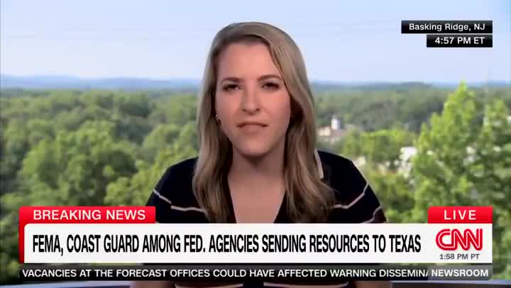 CNN: What’s Unclear is whether cuts to the National Weather Service impacted how warnings were disseminated.  NATIONAL WEATHER SERVICE: We had extra staff in the office that night.  AUSTIN...