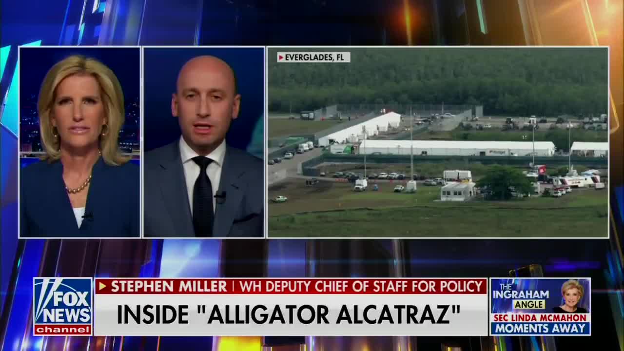 Alligator Alcatraz is the new model. Listen to Stephen Miller explain how every Red State can replicate what Florida has done.