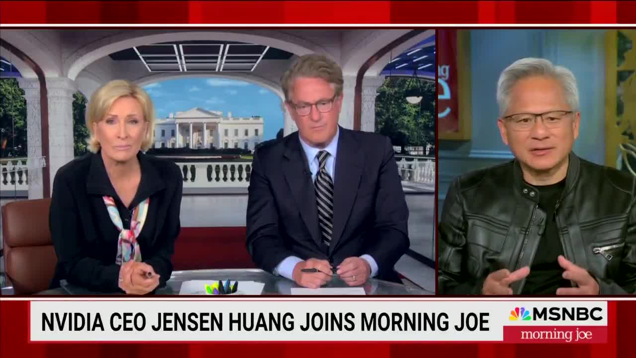Nvidia CEO Jensen Huang gets it:   